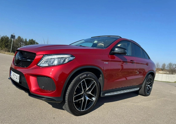 Mercedes-Benz GLE cena 269000 przebieg: 83000, rok produkcji 2017 z Częstochowa małe 497